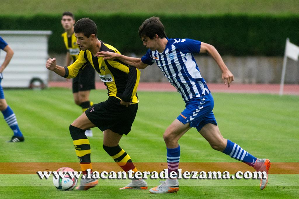 Gorka Guruzeta en el partido de ida | Foto: Unai Zabaleta