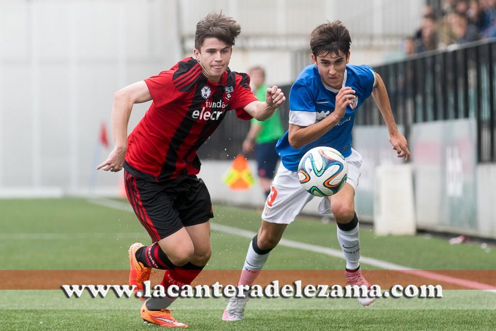 Partido de ida del Juvenil Nacional ante el Arenas | Foto: Unai Zabaleta