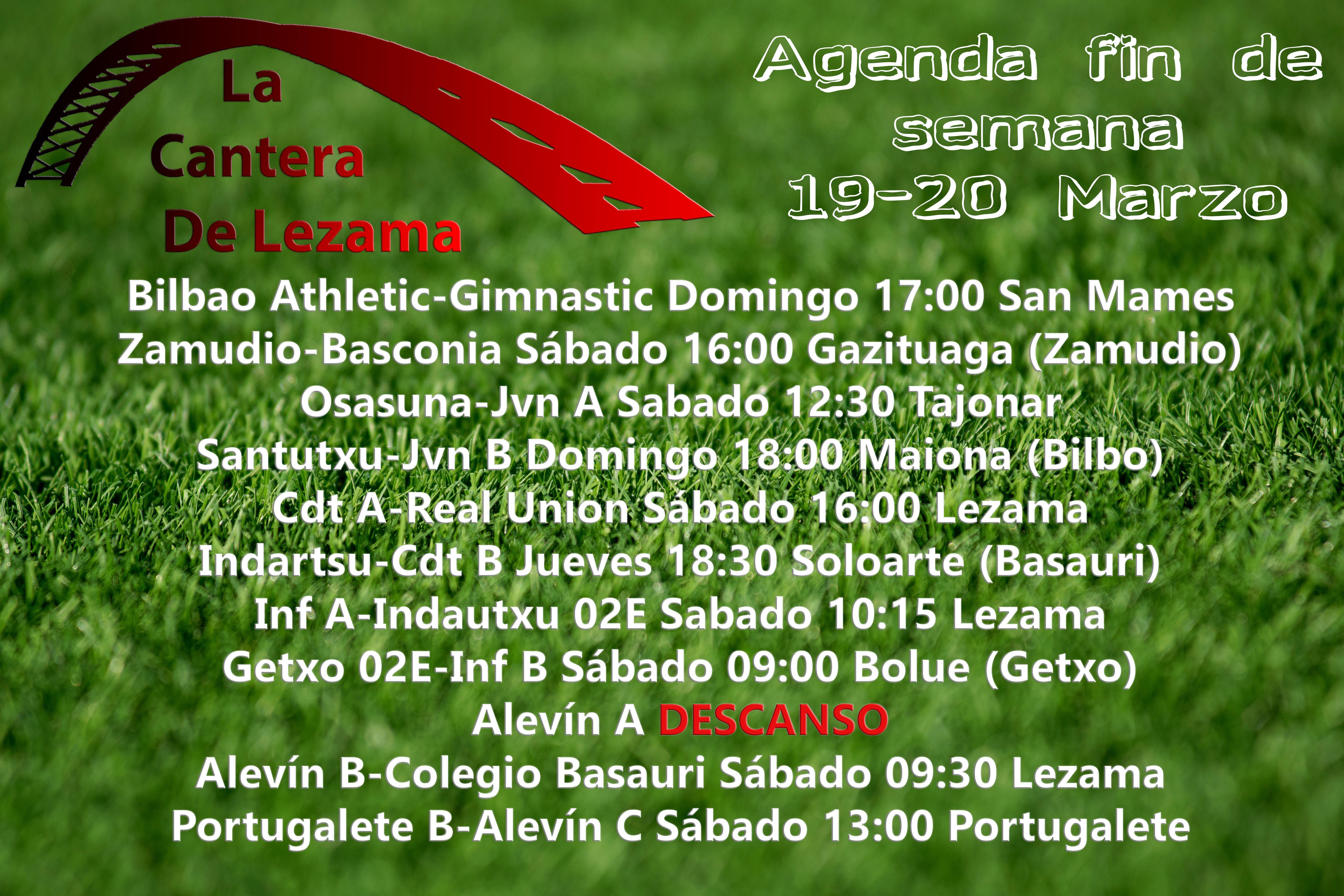 Agenda 19-20 Marzo