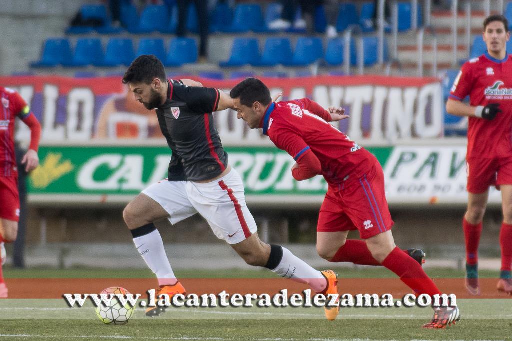 Villalibre ante el  Numancia | Foto: Unai Zabaleta