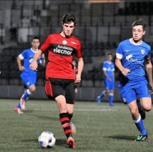 Edorta Cabieces del Romo a prueba con el Athletic | Foto: accionsport.com