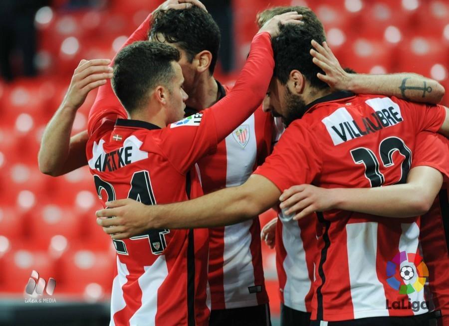 Celebración de uno de los goles | Foto: laliga.es