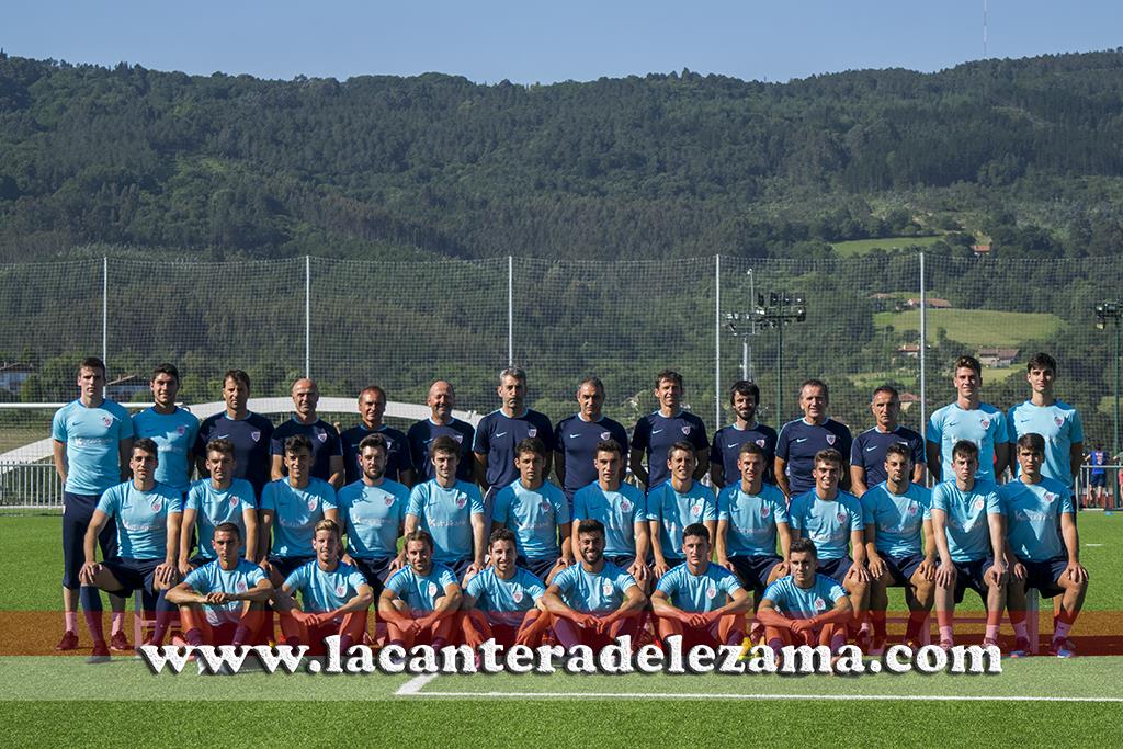 Foto de la presentación del Bilbao Athletic | Foto: Unai Zabaleta