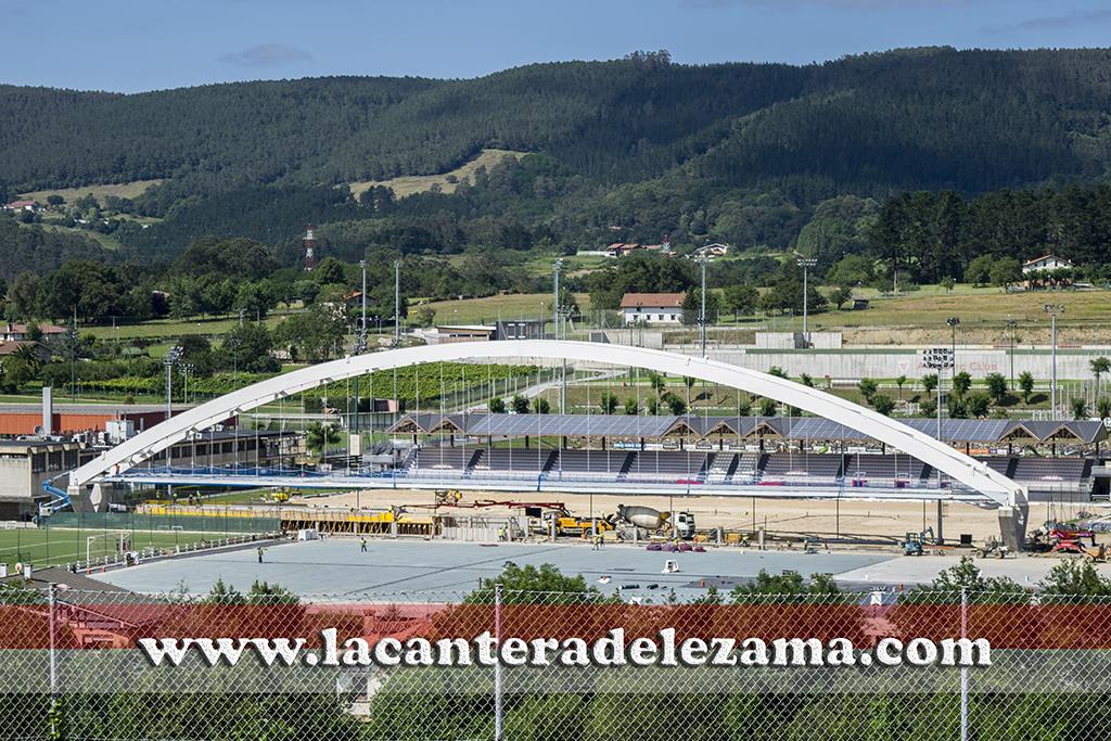 Obras de Lezama en julio 2016 | Foto: Unai Zabaleta