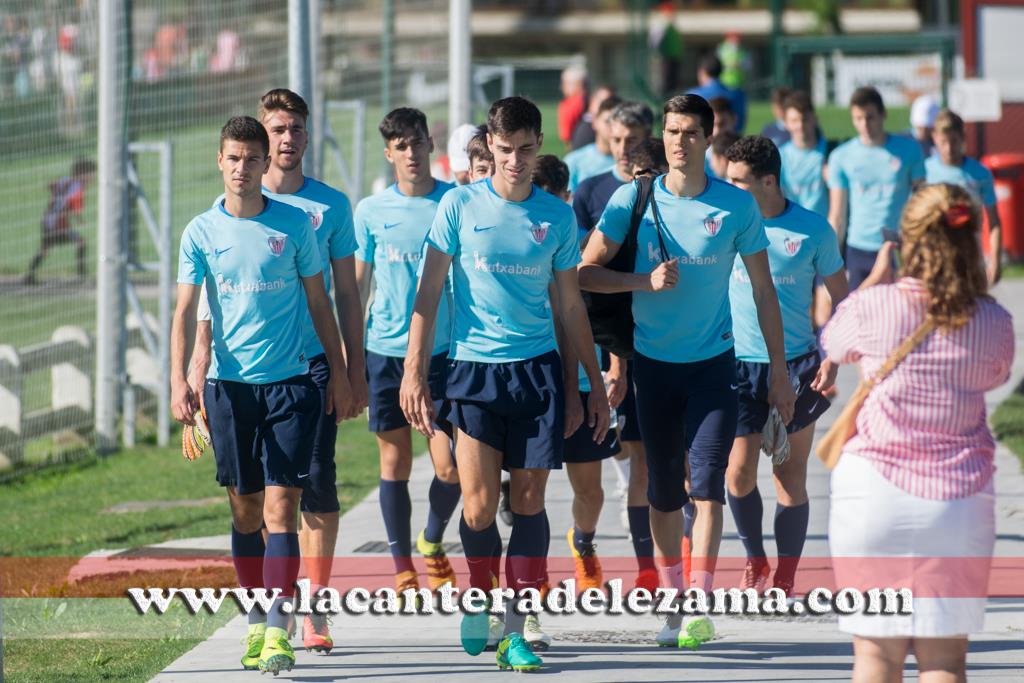 Entrenamiento del Bilbao Athletic | Foto: Unai Zabaleta