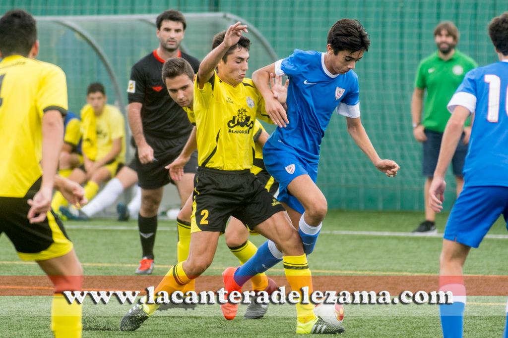 Asier Cordoba durante el encuentro | Foto: Unai Zabaleta