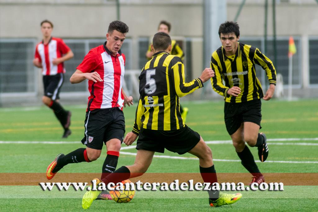 Rubén Azcona bigoleador ante el Getxo | Foto: Unai Zabaleta