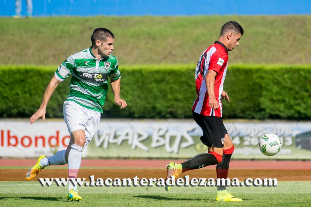 Guruzeta ante el Barakaldo |Foto: Unai Zabaleta