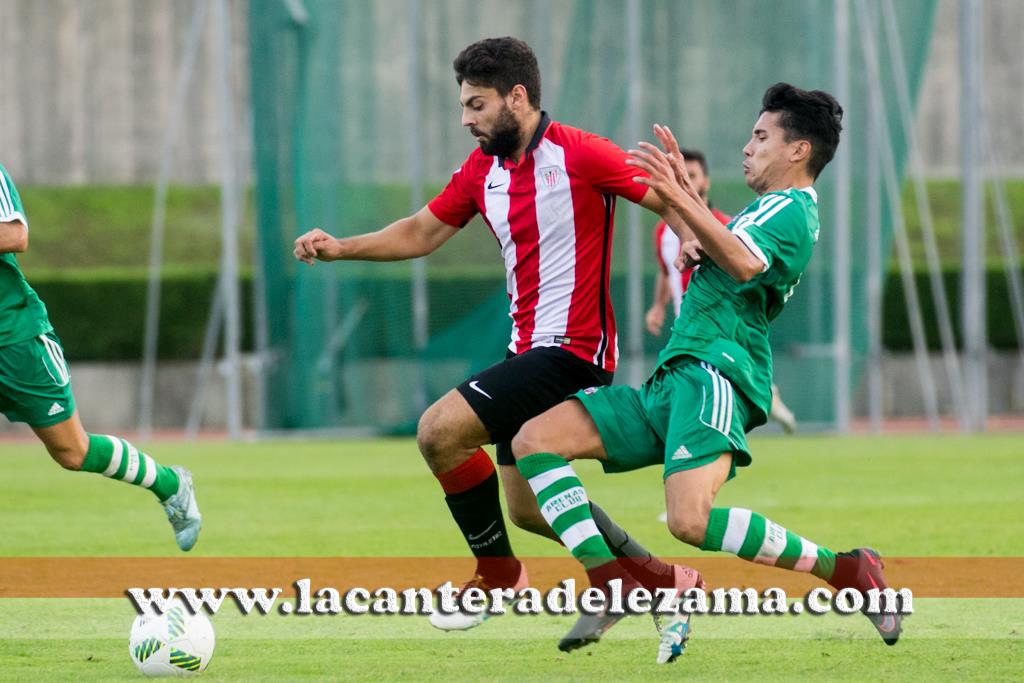 Villalibre autor del gol | Foto: Unai Zabaleta