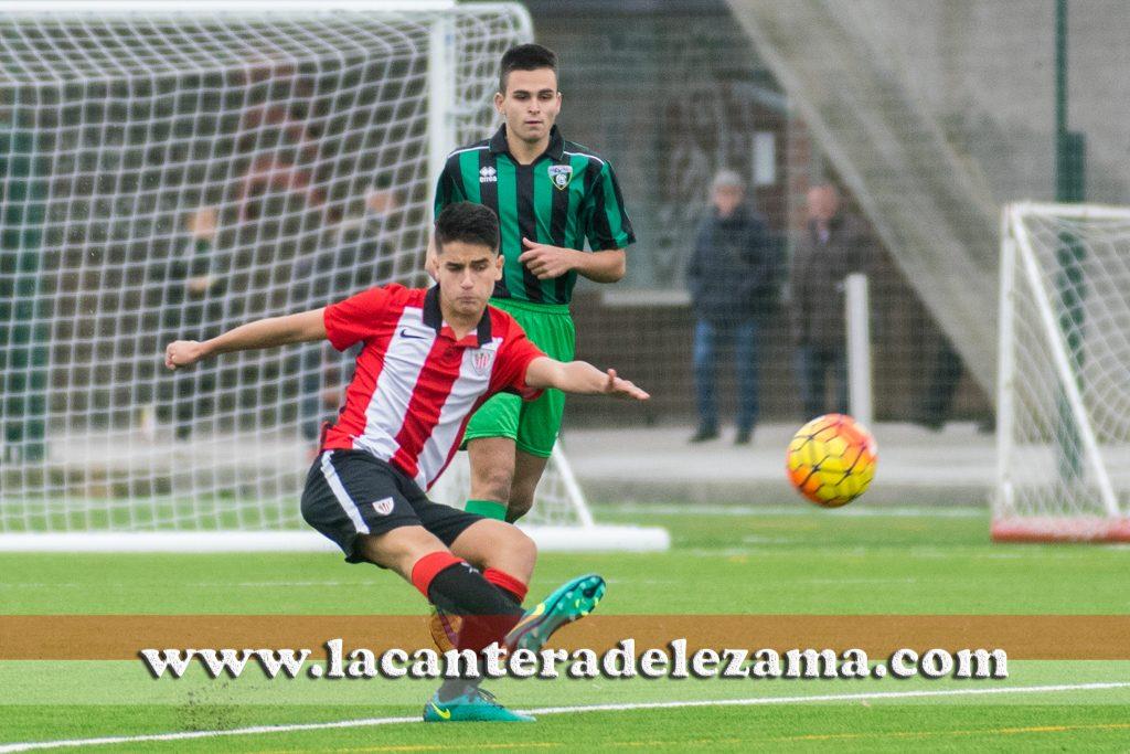 Beñat Prados autor del primer gol | Foto: Unai Zabaleta