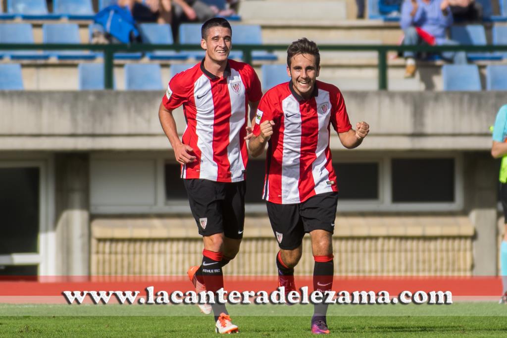 Jurgi celebra un gol | Foto: Unai Zabaleta