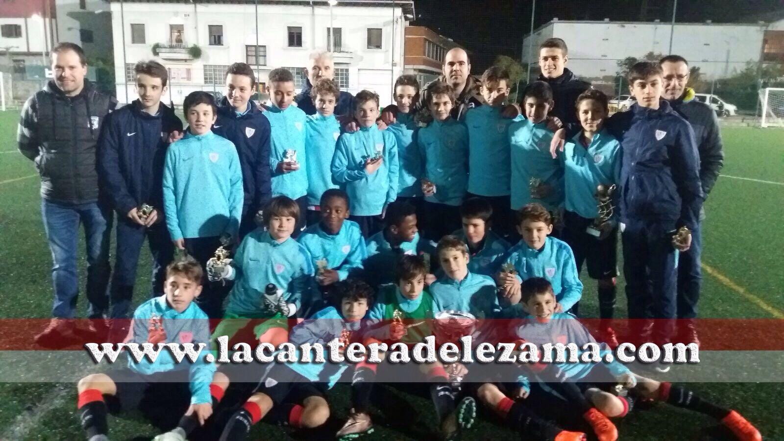 El Athletic infantil 2004 campeón en Berriatua con la presencia de Kepa