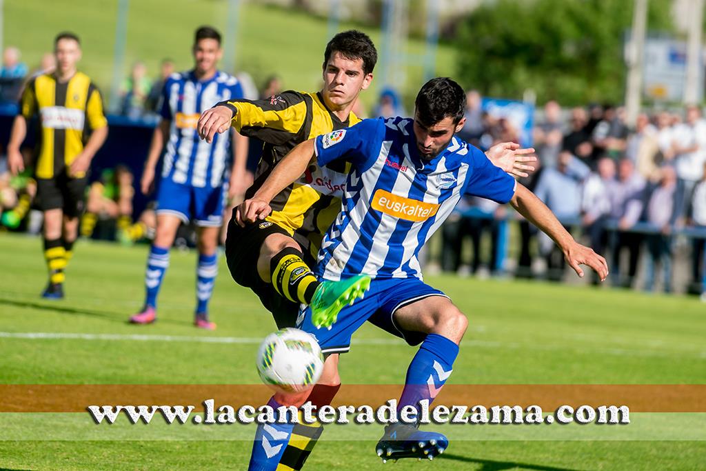 Andrei (primer goleador) ante Javier Murua | Foto: Unai Zabaleta