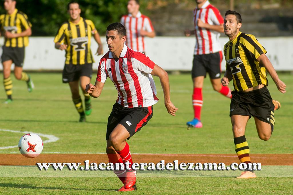 Dopi, bigoleador del partido | Foto: Unai Zabaleta