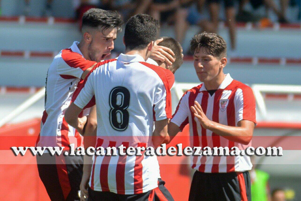 Celebración de un gol ésta temporada | Foto: Unai Zabaleta 