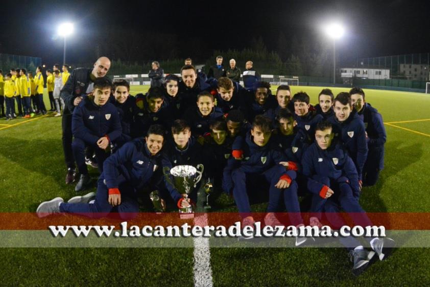 El Athletic Infantil campeón del Memorial Asier Vesga en Galdakao | Foto: Unai Zabaleta