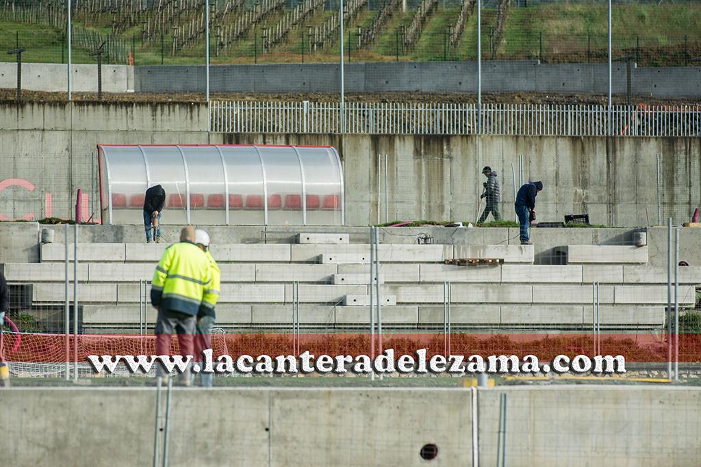 Nueva grada del campo 4 | Foto: Unai Zabaleta