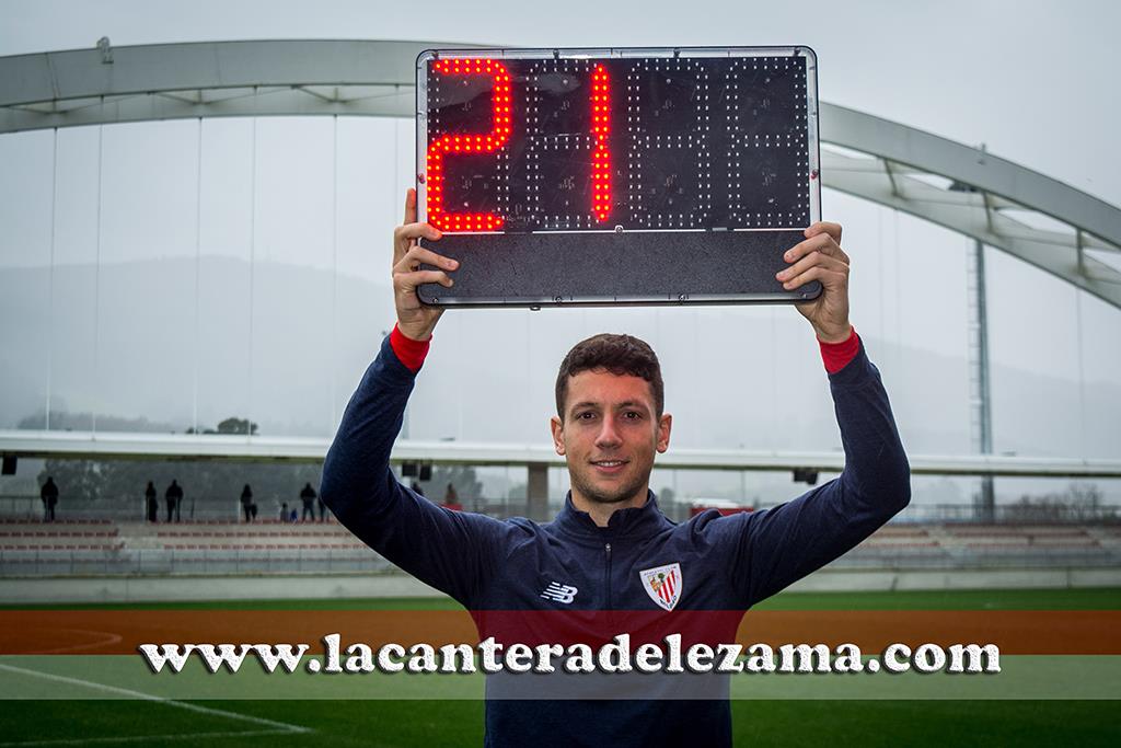 Mikel Vesga en Lezama | Foto: Unai Zabaleta